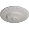 Ekena Millwork Lyon Ceiling Medallion (Fits Canopies up to 3 5/8"), 23 1/2"OD x 3 1/4"P, Ultra Pure White CM23LYUWF - alternate 3